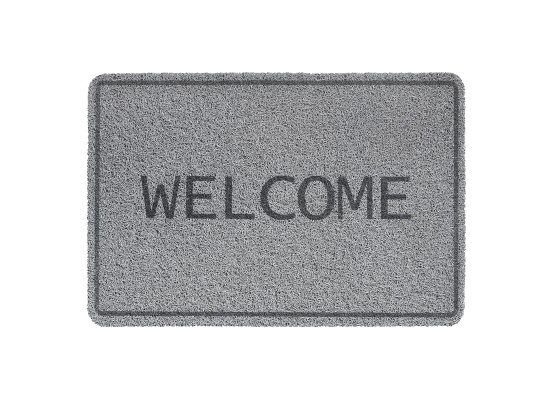 Изтривалка Кърли принт WELCOME 